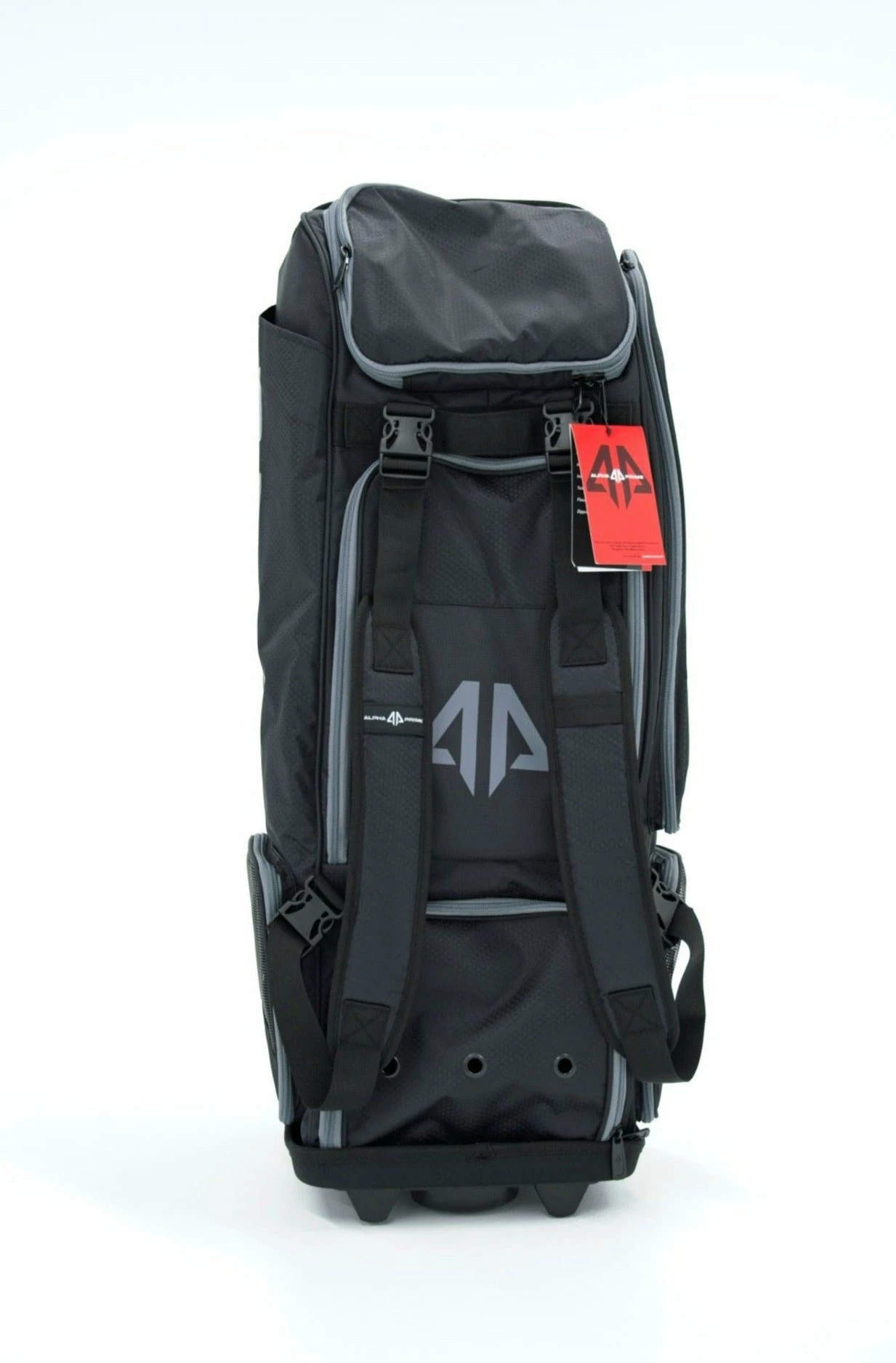 Alpha Prime Sports Alpha Prime Series II Roller Bat Bag - Black/Charcoal 3 Alpha Prime Sports Alpha Prime Series II Roller Bat Bag - Black/Charcoal - Image 3