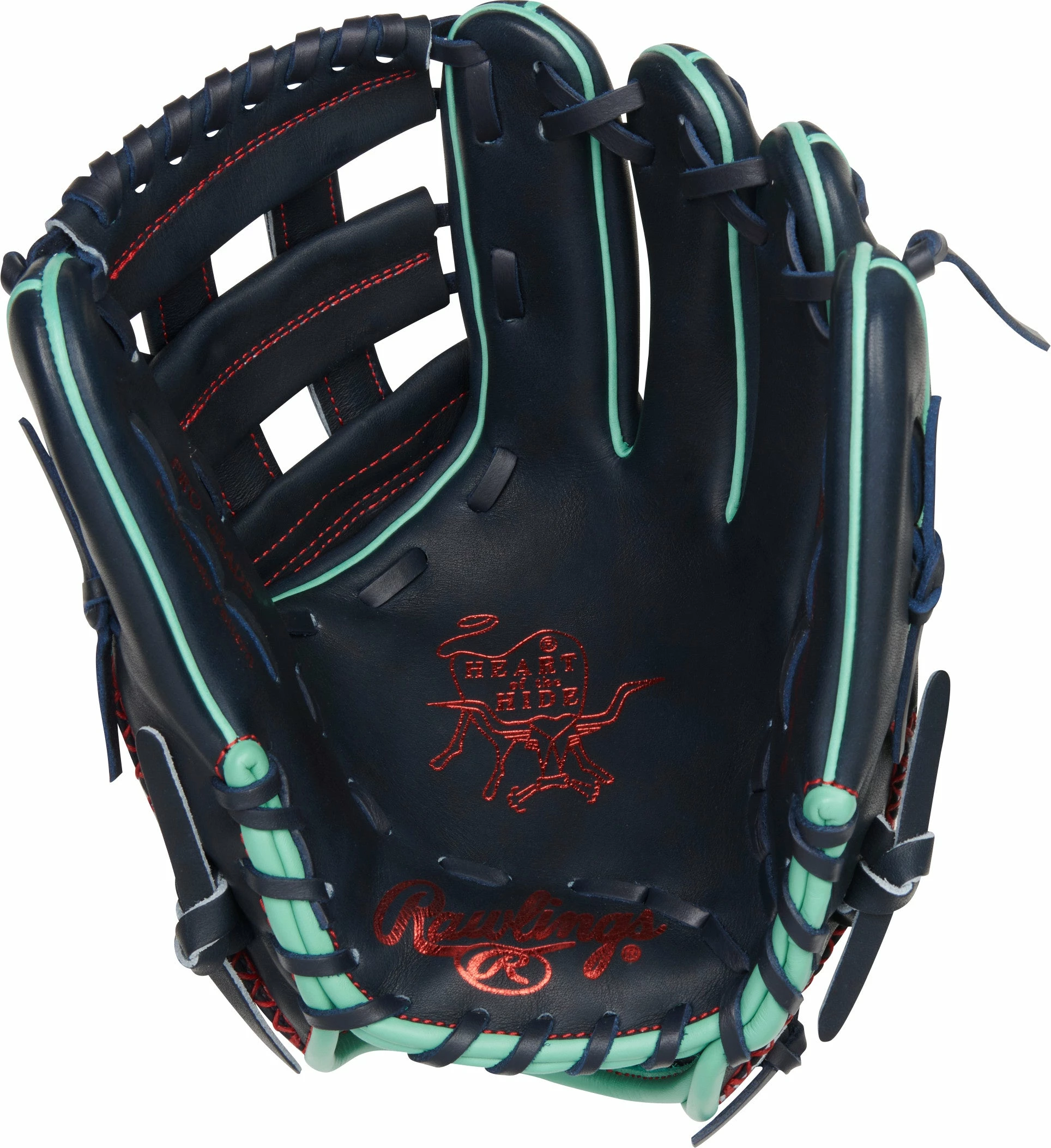 Rawlings Heart Of The Hide ColorSync 6.0 12" Infield Baseball Glove: PRONA28NM 2 Rawlings Heart Of The Hide ColorSync 6.0 12" Infield Baseball Glove: PRONA28NM - Image 2