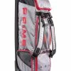 Alpha Prime Sports Prime Series II Roller Bat Bag - Grey/Red