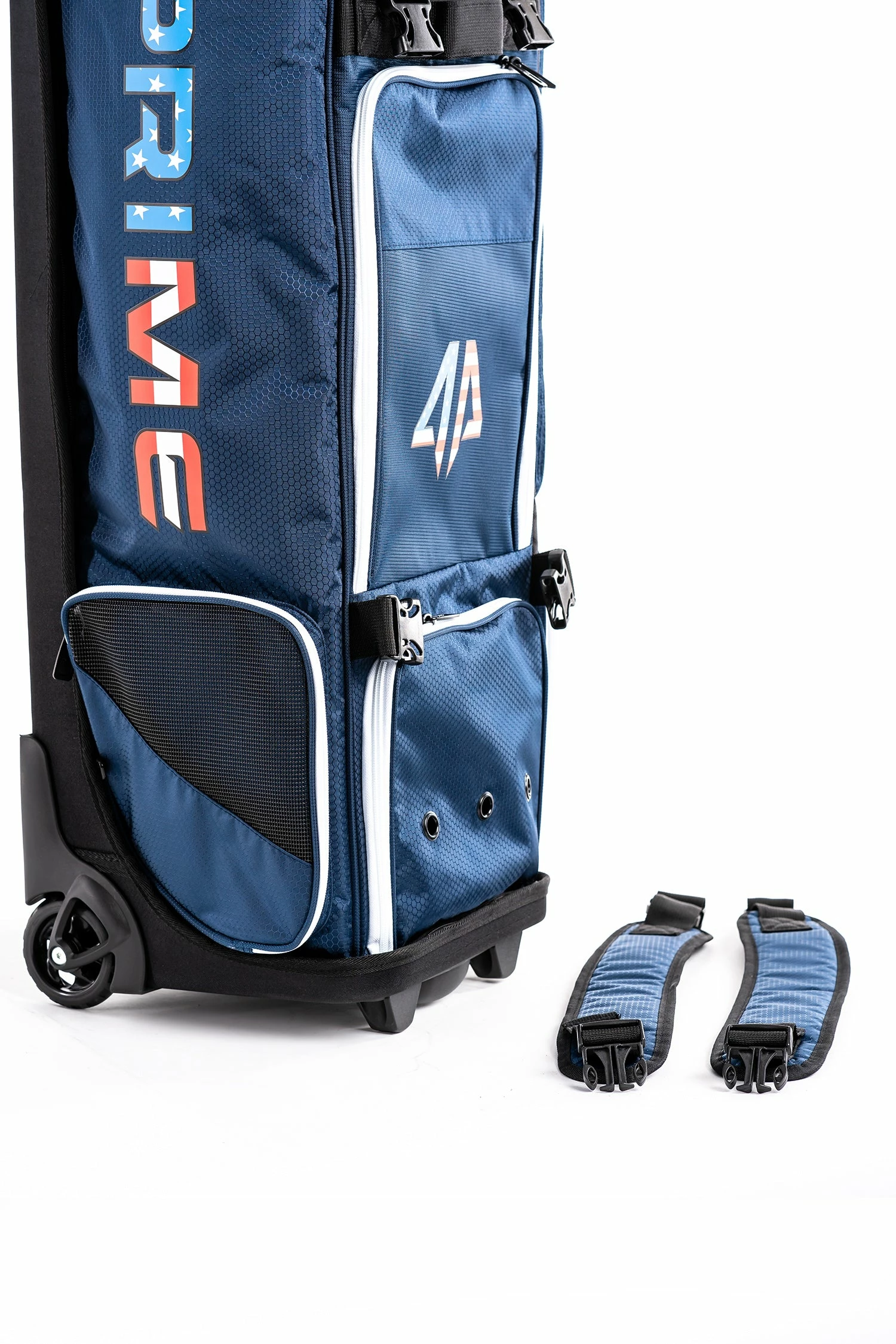 Alpha Prime Sports Prime Series II Roller Bat Bag - Navy/USA 3 Alpha Prime Sports Prime Series II Roller Bat Bag - Navy/USA - Image 3
