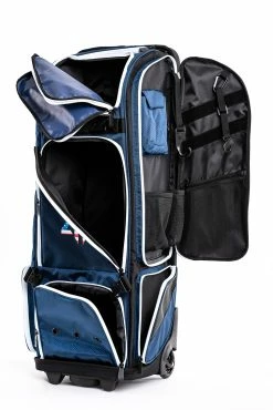 Alpha Prime Sports Prime Series II Roller Bat Bag - Navy/USA 12 Alpha Prime Sports Prime Series II Roller Bat Bag - Navy/USA -Rawlings Fielding Gloves Shop PSERIESII RBB NVY USA 04