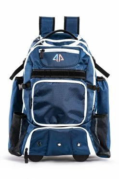 Alpha Prime Sports Prime Series II Roller Bat Backpack - Navy/USA