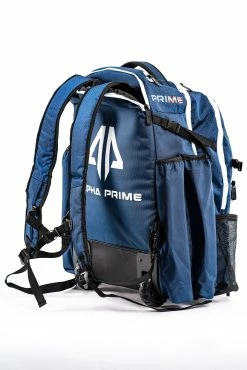 Alpha Prime Sports Prime Series II Roller Bat Backpack - Navy/USA -Rawlings Fielding Gloves Shop PSERIESII RBP NVY USA 04