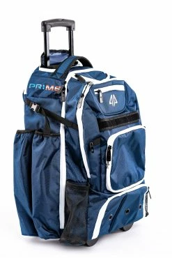 Alpha Prime Sports Prime Series II Roller Bat Backpack - Navy/USA -Rawlings Fielding Gloves Shop PSERIESII RBP NVY USA 05