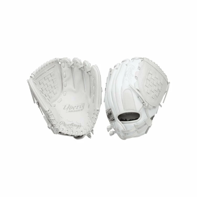 Rawlings Liberty Advanced Color Series 12" Fastpitch Glove - White 1 Rawlings Liberty Advanced Color Series 12" Fastpitch Glove - White