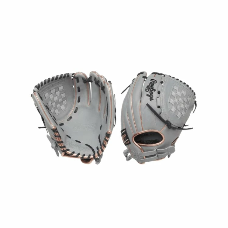 Rawlings Liberty Advanced Color Series 12" Fastpitch Glove - Grey/Rose Gold 1 Rawlings Liberty Advanced Color Series 12" Fastpitch Glove - Grey/Rose Gold
