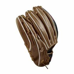 2021 Wilson A2K 1787 11.75" Infield Baseball Glove: WBW1000601175 -Rawlings Fielding Gloves Shop WBW100060 3 A2K IF 1787 1175 SaddleTan BlackSnakeSS.png.cq5dam.web .1200.1200