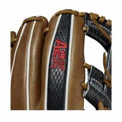 2021 Wilson A2K 1787 11.75" Infield Baseball Glove: WBW1000601175 -Rawlings Fielding Gloves Shop WBW100060 5 A2K IF 1787 1175 SaddleTan BlackSnakeSS.png.cq5dam.web .1200.1200