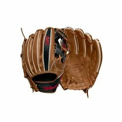 2021 Wilson A2K 1787 11.75" Infield Baseball Glove: WBW1000601175 -Rawlings Fielding Gloves Shop WBW100060 8 A2K IF 1787 1175 SaddleTan BlackSnakeSS.png.cq5dam.web .1200.1200