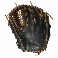 2021 Wilson A2K D33SS 11.75" Pitcher's Baseball Glove: WTA2KRB21D33 -Rawlings Fielding Gloves Shop WBW100063 1 A2K P D33 1175 BlackSnakeSS SaddleTan.png.cq5dam.web .1200.1200