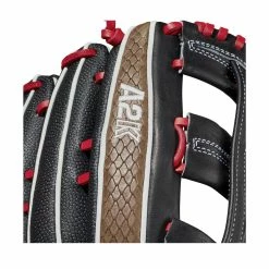 2021 Wilson A2K 1799SS 12.75" Outfield Baseball Glove: WBW1000691275 -Rawlings Fielding Gloves Shop WBW100069 5 A2K OF 1799SS 1275 BlackSS BrownSnakeSS Black.png.cq5dam.web .1200.1200
