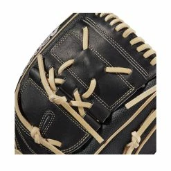 2021 Wilson A2000 B2SS 12" SuperSkin Pitcher's Baseball Glove: WBW10010012 15 2021 Wilson A2000 B2SS 12" SuperSkin Pitcher's Baseball Glove: WBW10010012 -Rawlings Fielding Gloves Shop WBW100100 4 A2000 P B2SS 12 BlackSS Blonde.png.cq5dam.web .1200.1200