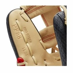 2021 Wilson A2000 PF88SS Pedroia Fit 11.25" Infield Baseball Glove: WTA20RB20PF88SS -Rawlings Fielding Gloves Shop WBW100107 6 A2000 IF PF88SS 1125 BlackSnakeSS Blonde Red.png.cq5dam.web .1200.1200