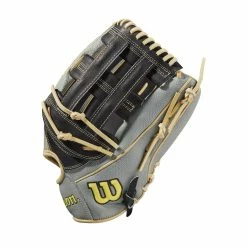 2021 Wilson A2000 1799SS 12.75" SuperSkin Outfield Baseball Glove: WBW1001121275 -Rawlings Fielding Gloves Shop WBW100112 2 A2000 OF 1799SS 1275 Black GreySS Blonde.png.cq5dam.web .1200.1200