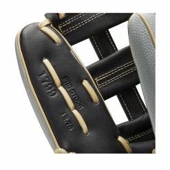 2021 Wilson A2000 1799SS 12.75" SuperSkin Outfield Baseball Glove: WBW1001121275 -Rawlings Fielding Gloves Shop WBW100112 6 A2000 OF 1799SS 1275 Black GreySS Blonde.png.cq5dam.web .1200.1200