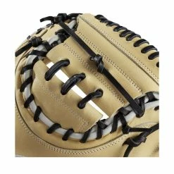 Wilson A2000 CM33 33" Baseball Catcher's Mitt: WBW10011533 -Rawlings Fielding Gloves Shop WBW100115 4 A2000 C DPCM 33 Blonde.png.cq5dam.web .1200.1200
