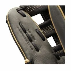 2022 Wilson A1000 1750 12.5" Outfield Baseball Glove: WTA10RB221750 -Rawlings Fielding Gloves Shop WBW100138 6 A1000 1750 OF 125 Grey Blonde Black.png.cq5dam.web .1200.1200