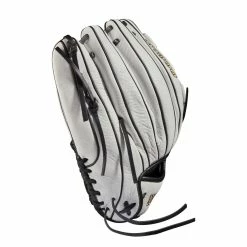 2022 Wilson A1000 V125 12.5" Outfield/Pitcher's Fastpitch Softball Glove: WTA10RF22V125 -Rawlings Fielding Gloves Shop WBW100182 3 A1000 FP V125 OF 125 White Black.png.cq5dam.web .1200.1200