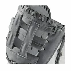 2021 Wilson A2000 FP1BSS 12.5" Fastpitch First Base Mitt: WTA20RF21FP1BSS -Rawlings Fielding Gloves Shop WBW100219 4 A2000 FP 1B FP1BSS 125 WhiteSS Gray Gold.png.cq5dam.web .1200.1200