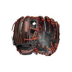 2022 Wilson A2000 1716 11.5" Infield Baseball Glove: WTA20RB221716 10 2022 Wilson A2000 1716 11.5" Infield Baseball Glove: WTA20RB221716 -Rawlings Fielding Gloves Shop WBW100389 8 A2000 Leather 1716 IF 115 Black Copper.png.cq5dam.web .1200.1200