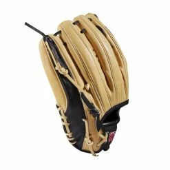 2022 Wilson A2000 D33 11.75" Pitcher's Baseball Glove: WTA20RB22D33 -Rawlings Fielding Gloves Shop WBW100393 3 A2000 Leather D33 1175 Blonde Black.png.cq5dam.web .1200.1200