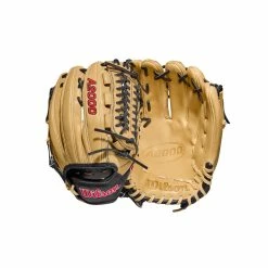 2022 Wilson A2000 D33 11.75" Pitcher's Baseball Glove: WTA20RB22D33 -Rawlings Fielding Gloves Shop WBW100393 8 A2000 Leather D33 1175 Blonde Black.png.cq5dam.web .1200.1200