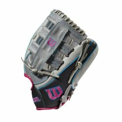 Wilson A2000 SCSP13SS 13" Slowpitch Softball Fielding Glove: WBW10040213 11 Wilson A2000 SCSP13SS 13" Slowpitch Softball Fielding Glove: WBW10040213 -Rawlings Fielding Gloves Shop WBW100402 2 A2000 SP13 SC 13 GreyDimpled GreySS BlackSS.png.cq5dam.web .1200.1200