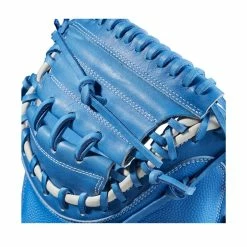 2023 Wilson A2000 Love The Moment CM33 33" Baseball Catcher's Mitt: WBW10084833 -Rawlings Fielding Gloves Shop WBW100848 4 A2000 C LTM CM33 33 AutismSpeaksBlue.png.cq5dam.web .1200.1200