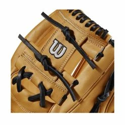 2023 Wilson A2K 1787 11.75" Infield Baseball Glove: WBW1008911175 -Rawlings Fielding Gloves Shop WBW100891 4 2023 A2K IF 1787 1175 VintageTan Black.png.cq5dam.web .1200.1200