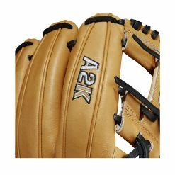 2023 Wilson A2K 1787 11.75" Infield Baseball Glove: WBW1008911175 -Rawlings Fielding Gloves Shop WBW100891 5 2023 A2K IF 1787 1175 VintageTan Black.png.cq5dam.web .1200.1200