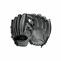 2023 Wilson A2K SC1787SS 11.75" Infield Baseball Glove: WBW1008921175 -Rawlings Fielding Gloves Shop WBW100892 8 A2K IF 1787SC 1175 BlackSS GreyDimple Grey.png.cq5dam.web .1200.1200
