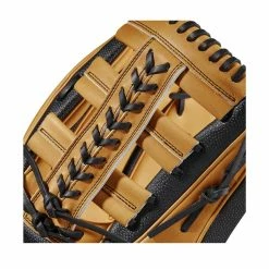 2023 Wilson A2K 1810SS 12.75" Outfield Baseball Glove: WBW1008951275 -Rawlings Fielding Gloves Shop WBW100895 4 A2K 1810SS 1275 VintageTan BlackSS.png.cq5dam.web .1200.1200