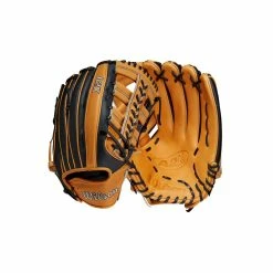 2023 Wilson A2K 1810SS 12.75" Outfield Baseball Glove: WBW1008951275 -Rawlings Fielding Gloves Shop WBW100895 8 A2K 1810SS 1275 VintageTan BlackSS.png.cq5dam.web .1200.1200