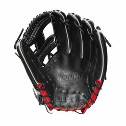 2023 Wilson A2000 1975 11.75" Infield Baseball Glove: WBW1009701175 -Rawlings Fielding Gloves Shop WBW100970 1 A2000 IF 1975 1175 Black White Red.png.cq5dam.web .1200.1200