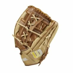 2023 Wilson A2000 1912 Super Skin 12" Infield Baseball Glove: WBW10097212 -Rawlings Fielding Gloves Shop WBW100972 2 2023 A2000 IF 1912SS 12 BlondeSS SaddleTan Yellow.png.cq5dam.web .1200.1200