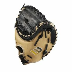 2023 Wilson A2000 1790 Super Skin 34" Baseball Catcher's Mitt: WBW10097834 -Rawlings Fielding Gloves Shop WBW100978 2 A2000 C 1790SS 34 Blonde Black.png.cq5dam.web .1200.1200