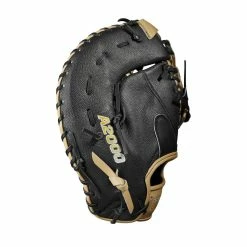 2023 Wilson A2000 1679 Super Skin 12.5" Baseball First Base Mitt: WBW100979125 -Rawlings Fielding Gloves Shop WBW100979 3 A2000 1B 1679SS 125 Black BlackSS Blonde.png.cq5dam.web .1200.1200