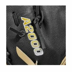 2023 Wilson A2000 1679 Super Skin 12.5" Baseball First Base Mitt: WBW100979125 -Rawlings Fielding Gloves Shop WBW100979 5 A2000 1B 1679SS 125 Black BlackSS Blonde.png.cq5dam.web .1200.1200
