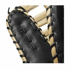 2023 Wilson A2000 1679 Super Skin 12.5" Baseball First Base Mitt: WBW100979125 -Rawlings Fielding Gloves Shop WBW100979 6 A2000 1B 1679SS 125 Black BlackSS Blonde.png.cq5dam.web .1200.1200