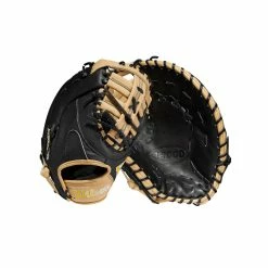 2023 Wilson A2000 1679 Super Skin 12.5" Baseball First Base Mitt: WBW100979125 -Rawlings Fielding Gloves Shop WBW100979 8 A2000 1B 1679SS 125 Black BlackSS Blonde.png.cq5dam.web .1200.1200