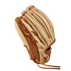 2023 Wilson A2000 SB22 11.75" Infield Fastpitch Glove: WBW1010161175 -Rawlings Fielding Gloves Shop WBW101016 3 A2000 FP Sis Bates GM FP1975 1175 Blonde SaddleTan Purple