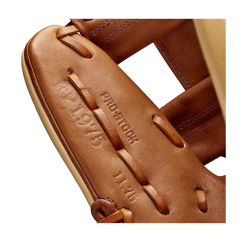 2023 Wilson A2000 SB22 11.75" Infield Fastpitch Glove: WBW1010161175 -Rawlings Fielding Gloves Shop WBW101016 6 A2000 FP Sis Bates GM FP1975 1175 Blonde SaddleTan Purple