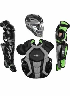 2022 All-Star S7 Axis Kit / Meets NOCSAE / Solid Colors / Adult Black